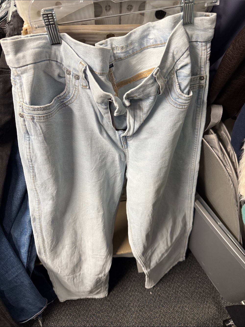 American eagle curvy straight jeans size 14 // 092630